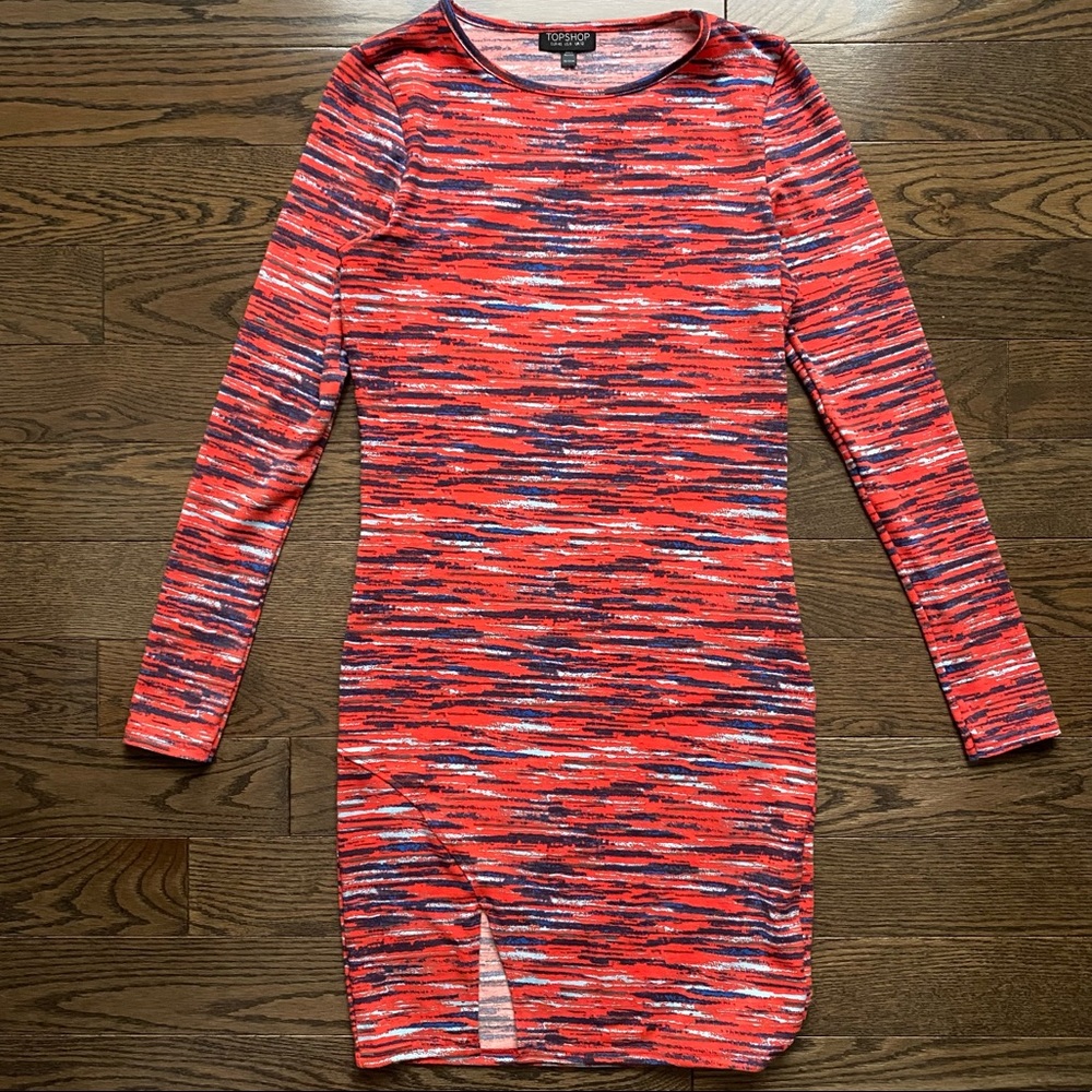 TopShop Long Sleeve Dress